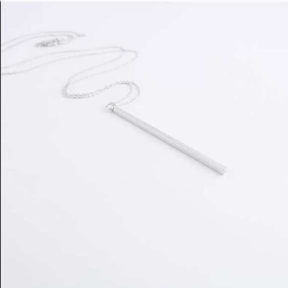 Long Bar Statement Necklace (FINAL PRICE) - Picture 3 of 3